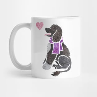 Watercolour Portuguese Water Dog Mug